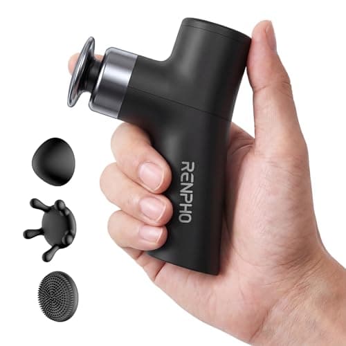 RENPHO Micro One Super Mini Massage Gun with 4 Speed, Valentine's Day Gift for Him, Small Massage Gun for Deep Tissue Muscle Relief, Massage Gun - Image 3