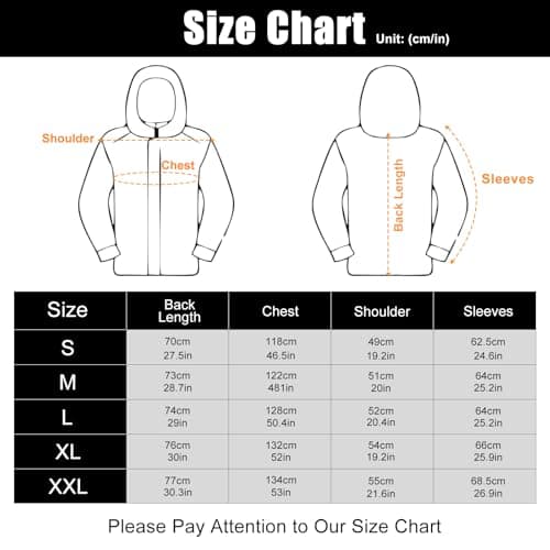 Men's Lightweight Waterproof Outdoor Trench Coat Rain Jacket Hooded Trekking Jacket Windproof for Hiking and Mountain Sports - Image 7