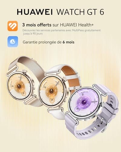 HUAWEI Watch GT 6 GPS 46mm Smartwatches, 1.47 Inch AMOLED Display, Up to 21 Days Battery Life, Professional Cycling, Compatible with iOS and Android, ECG Analysis, Black - Image 3