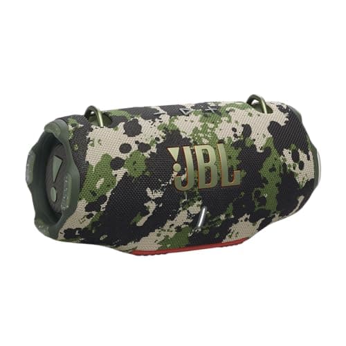 JBL Xtreme 4, Enceinte Portable Bluetooth avec Son JBL Pro, jusqu'à 24h d'autonomie, Recharge Rapide, Étanche Indice IP67, bandoulière Incluse sans Adaptateur PD, au Motif camouflé - Image 2