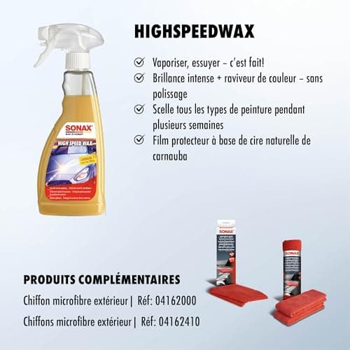 SONAX Lightning wax (500 ml) fast protection and intense shine for all types of paint | Ref: 02882000 - Image 4