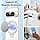 Magnetic Case for Google Pixel 9 Pro 6.3 inch 5G 2024, Acrylic Case with Ring Kickstand Compatible with Magnetic Car Stand, Shockproof Anti-Scratch Protective Case - Image 6