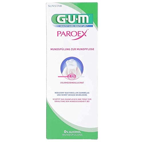 GUM PAROEX MOUTH BATH 0.12% CHLORHEX. 300ML 1784 - Image 4
