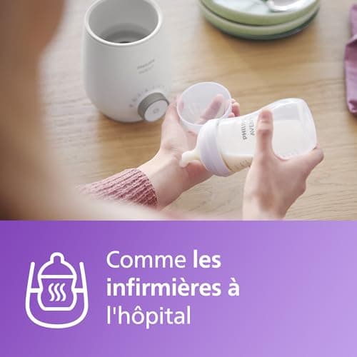 Philips Avent Premium Quick Bottle Warmer with Intelligent Temperature Control, Water Bath Technology, Automatic Shut-off, Model SCF358/00 - Image 4