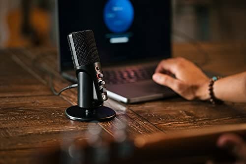 Sennheiser Profile Micro USB with Stand - Plug-and-Play Design, Perfect for Podcasts or Streaming, Cardioid Condenser Capsule, 1.2m USB-C Cable - Black (700065) - Image 7