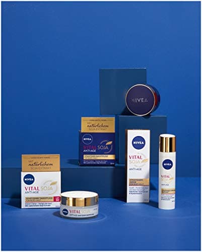 NIVEA Vital Soja Sérum anti-âge pour peaux matures (40 ml), hydratant à l'extrait de soja naturel, Sérum raffermissant à l'acide hyaluronique - Image 7
