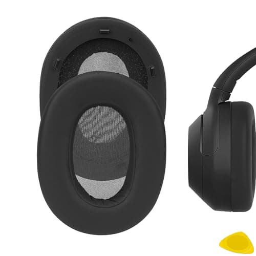 Geekria Quickfit Replacement Earpads Compatible with Sony ULT WEAR, WH-ULT900N Headphones (Black) - Image 2