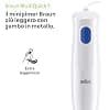 Braun MultiQuick 1 MQ10.201MWH, Lightweight Blender with EasyTwist Technology, 1 Speed Hand Blender, 350 ml Chopper and 600 ml Beaker Included, 450 W, White - Image 3