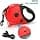 PETCUTE Retractable Flexible Dog Lead, 5 m Retractable Dog Lead, One Stop/Block Button, Extendable Dog Reel Lead with LED Flashlight for Small and Medium Dogs - Image 5
