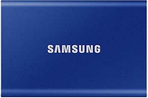 Samsung T7 Portable SSD - 1TB - USB 3.2 Gen.2 - External SSD Indigo Blue