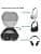 Sony WH-CH720N/WH-CH520 Headphone Case - Travel Protective Case for WH-CH720N/WH-CH520 Headphones - Black - Image 4