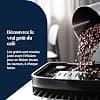 De'Longhi Magnifica Evo - Perfetto Automatic Coffee Machine with LatteCrema Automatic Milk Frother, 7 One-Touch Drinks, Soft Touch Controls, Silver and Black (ECAM292.81.SB) - Image 4