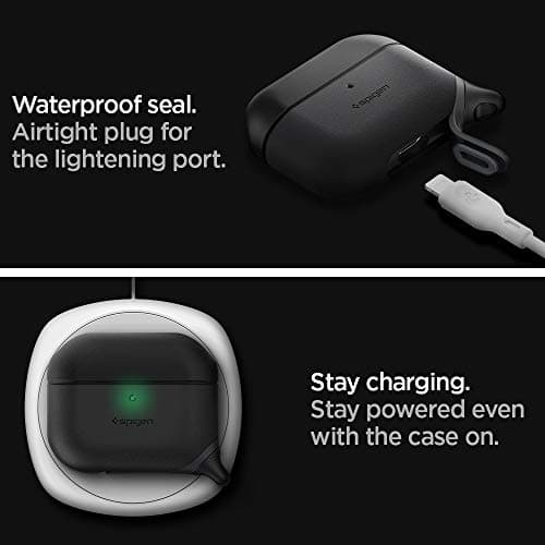 Spigen Slim Armor IP Waterproof Case Compatible with Apple AirPods Pro (2019) / Airpods Pro 2 (2nd Generation) – Black - Image 6