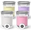 GoMaihe Ninja Swirl Compatible Containers: 4 Quart & Lids Set for Ninja NC700 and NC701 Ice Cream Maker - BPA Free - Dishwasher Safe - Image 2