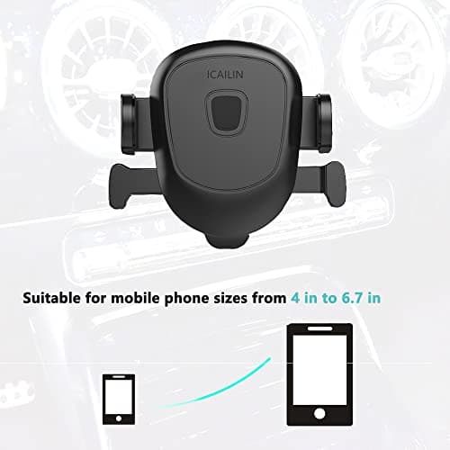 Mobile Phone Holder for Mercedes-Benz C-Class gla200glc260c260e300a200l, Ford Mustang, Volkswagen Tiguan, Suzuki Vitara, Renault Alaskan Clio 4, Citroen berlingo, Fiat 500 - Image 5