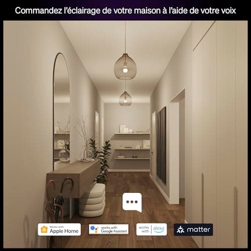 Philips Hue Essential A60 LED Smart Bulb, White and Color Ambience, E27 Philips Hue Bulb, 8W, 2200-6500K, 806 Lumens, Dimmable, Compatible with Alexa, Google Assistant and Apple Home - Image 9