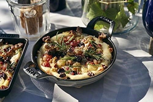 STAUB Stackable Cast Iron Dish, Round, Ø 20 cm, 0.75 L, Graphite Grey - Image 3