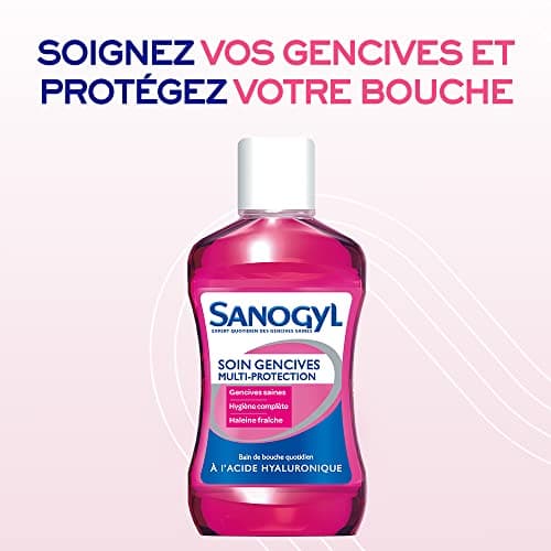 Sanogyl Mouthwash Gum Care Multi-Protection 500 ml (Pack of 2) - Image 5