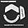 Superglide Glass Mouse Skates - Constant Controllable Slide, Polished Round Edge, Super Balanced Gaming Mouse Feet with Durable Sole for Logitech G502 X (Type-C, White) - Image 7