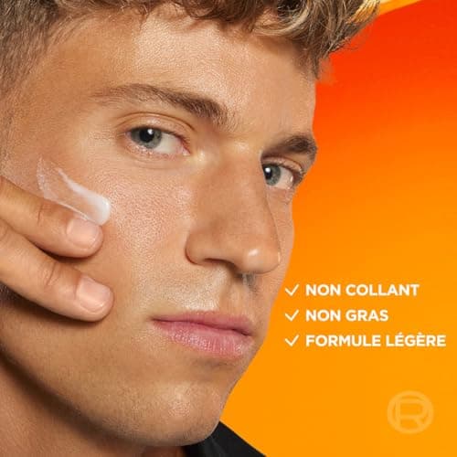 L'Oréal Men Expert - Soin Visage pour Homme - Hydratation 24H & Anti-Fatigue - 5 Actions - Texture Gel-Crème - A la Vitamine C et aux Protéines - Tous Types de Peaux - Hydra Energetic - 100 ml - Image 8