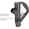 Vacuum Cleaner Accessory Handle Compatible with Dyson DC19 DC23 DC26 DC29 DC32 DC33C DC36 DC37 (1 Handle with 2 Brushes) - Image 7