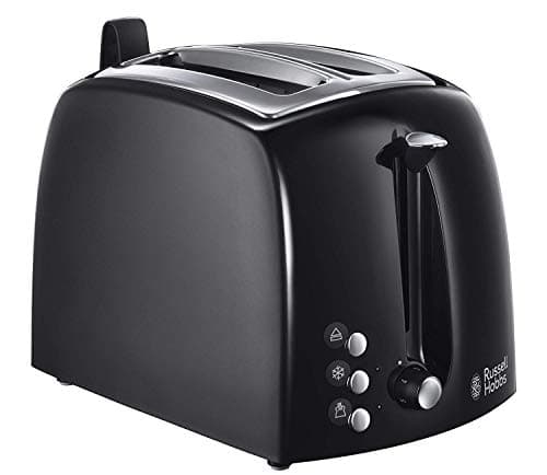 Russell Hobbs Breakfast Set Kettle and Toaster Toaster XL Texture Black – 22591-70 and 22601-56 - Image 5