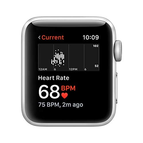 Apple Watch Series 4 40mm (GPS) - Silver Aluminum Case with White Sport Strap (Refurbished) - Image 6