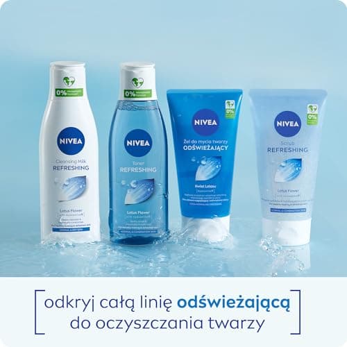 NIVEA Refreshing Face Cleansing Gel for Normal and Combination Skin 150ml - Image 8