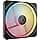 CORSAIR iCUE Link LX140-R RGB 140mm PWM Inverted Fan - Individual Fan - Low Noise, Corsair Magnetic Dome Bearing, Double Light Loop, QuikTurn™ Screws, Zero RPM Mode - Black - Image 3
