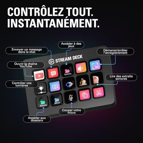Elgato Stream Deck MK.2 - Studio Controller, Black, 15 Keys - Image 8