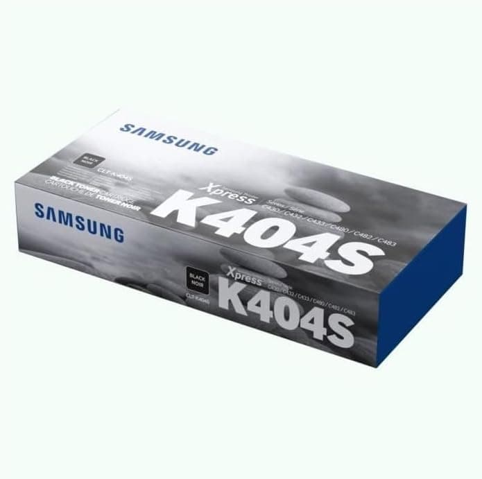HP CLT-K404S Black Toner Cartridge for Samsung SL-C430W/SL-C480W/SL-C480FW (SU100A) Laser Printers