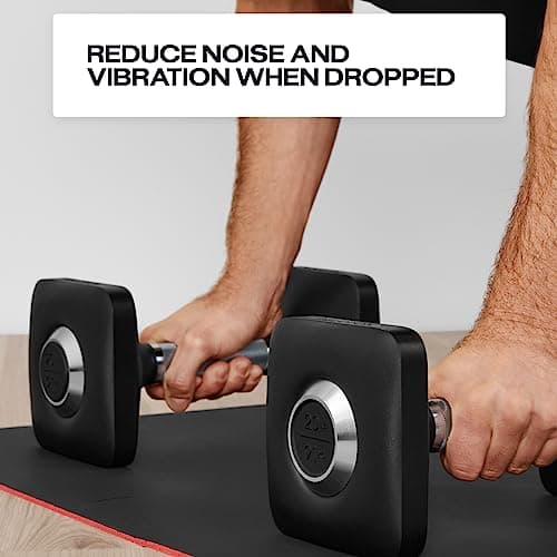 Peloton Dumbbells | Pair of Ergonomic Cast Iron Weights with Urethane Coating and Non-Slip Handle, Available in 2 Pack - Image 9