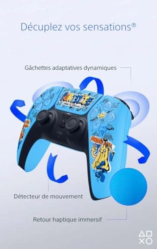 Sony, Manette PlayStation 5 officielle DualSense, Sans fil, Batterie rechargeable, Bluetooth, Compatible avec PS5, Édition : Fortnite - Image 4