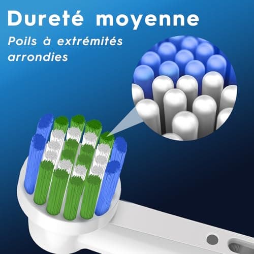 Toothbrush Heads Compatible with Oral-B, CALLYSONIC Replacement Toothbrush Heads for Oral B Electric Toothbrush - Vitality Pro/Pro 3 3500 /Pro 3 3000 /Pro 1 / Vitality 100 - Image 5