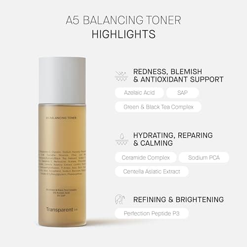 TRANSPARENT LAB A5 Balancing Toner - Anti-Oxidant & Purifying Toner - Image 6