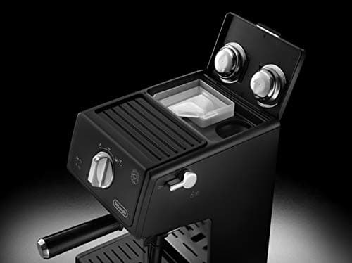 De'Longhi Espresso Machine ECP 31.21 | Filter Holder with Aluminium Finish | Milk Foam Nozzle | 1 or 2 Espresso Cups | Also Suitable for Pods | Black - Image 7