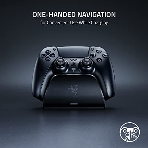 Razer Quick Charge Stand for PlayStation5 - White - Image 6