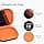 Geekria Shield Headphone Case Compatible with Sony MDR-ZX300, MDR-ZX110 and Others, Replacement Hard Carrying Case with Cable Storage (Black) - Image 4