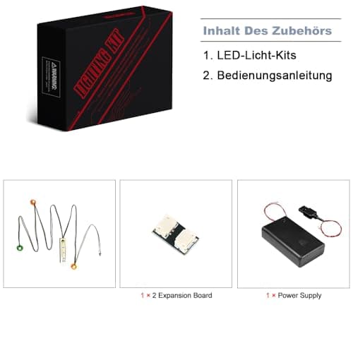 LED Lighting Kit for Family House and Electric Car 60398 (No Lego), Decorative Lighting for City Family House with Electric Car, Creative Toy - Image 7