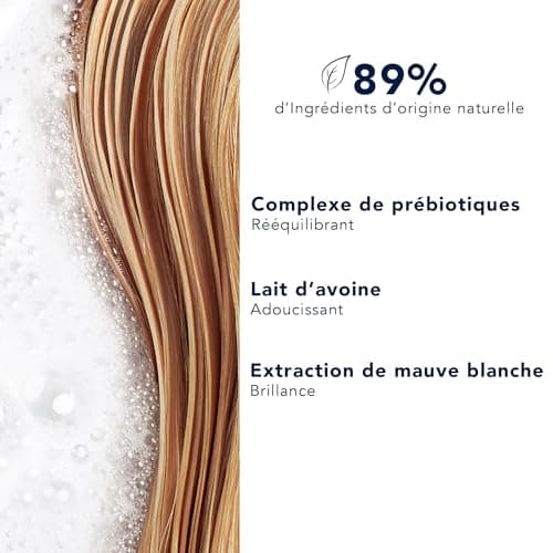 Phyto Paris - Douceur - Shampooing Douceur - Shampoing Doux Rééquilibrant - Protège le cuir chevelu - Soin des Cheveux Doux et Souples - Enrichi en Lait d'Avoine, Mauve Blanche et Prébiotiques - Image 5