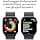 Apple Watch Series 10 [GPS, 46MM] - Glossy Black Alluminum Case with Ink Sport Loop Strap, One Size (Refurbished) - Image 5