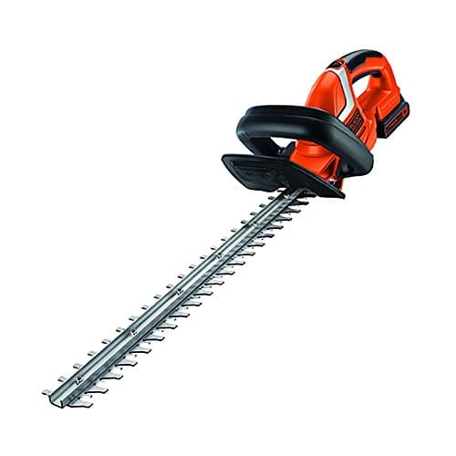 BLACK+DECKER GTC1845L20-QW Wireless Hedge Trimmer 18 V Electric 45 cm with 2 Ah Battery, Asymmetric Double Action Blade, Double Switch and Double Handle, Distance 18 mm - Image 2
