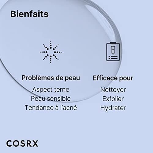 Cosrx AHA/BHA Clarifying Treatment Toner | Lotion Tonique Toner exfoliant pour le visage pour les points blancs, les pores et la peau inégale | 150 ml / 5,07 fl.oz - Image 6