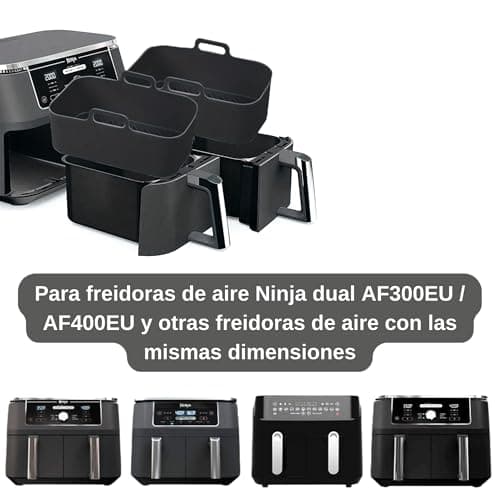 CERENE - Air Fryer Ninja Silicone Mould, Air Fryer Ninja Foodi AF400EU AF300EU Double Stack SL400EU, Airfryer Silicone Airfryer Pot Mould for Instant Pot Ultenic MasterPRO, Cecotec Cecofry - Image 3