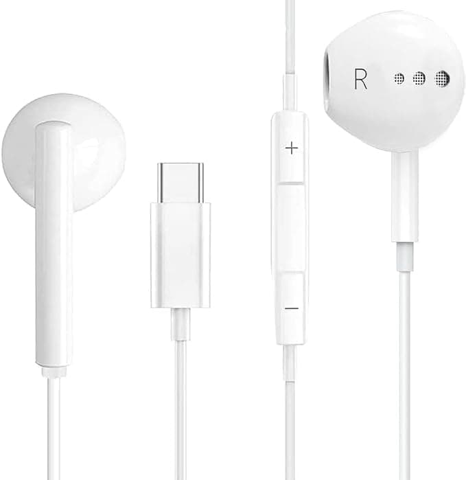 USB C Earphones for Samsung Galaxy A36 A35 A34 A33 Type C Wired In-Ear Earphones with Mic and Volume Control for Samsung Phones - Image 1