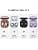 Transparent Protective Case for Samsung Galaxy Buds FE 2 Pro 2 Live [Front LED Visible] [With Carabiner] Protective Cover - Image 3