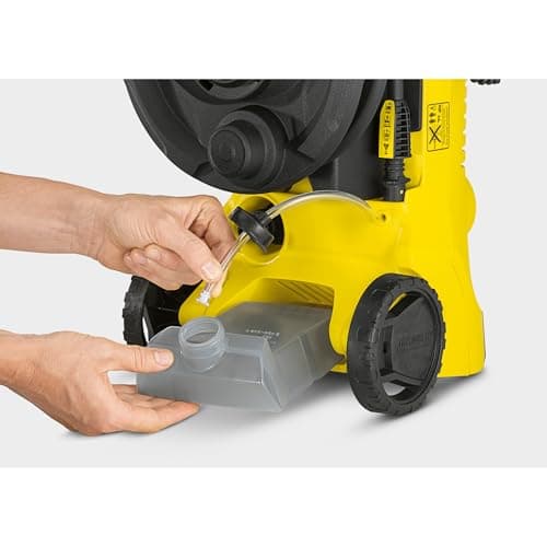 Kärcher K 3 Power Control High Pressure Washer, Pressure: Max. 120 Bar, Flow Rate: 380 l/h, Surface: 25 m²/h, Water Filter, Weight: 4.4 kg, Gun and High Pressure Hose, Rotabuse, Lance - Image 7