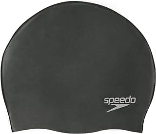 Speedo Unisex Plain Moulded Silicone Swimming Cap