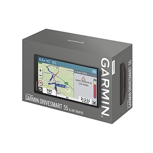 Garmin DriveSmart 55 MT-S 5.5 Inch GPS with Edge to Edge Display, Map Updates for UK and Ireland, Live Traffic, Bluetooth Hands-Free Calls and Driving Alerts - Image 7
