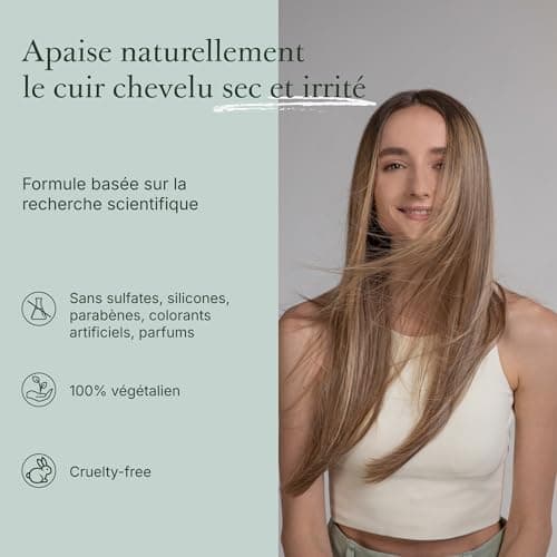 Good&All Après-Shampooing Anti-Démangeaisons, Cuirs Chevelus Irrité, Sec & Sensibles - Arbre à Thé, Menthe Poivrée - Sans Sulfate, Silicone, Paraben, Parfum - 400ml - Image 7